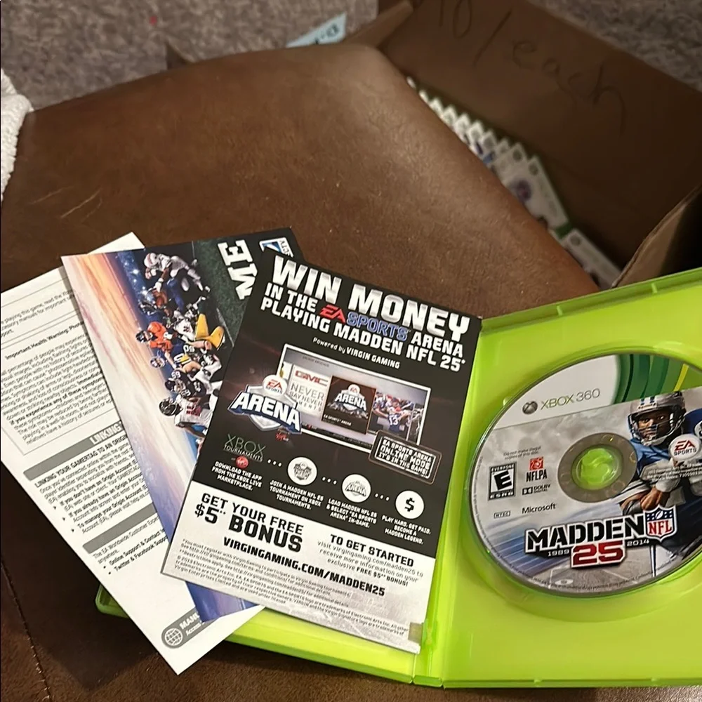 3/$15 Xbox 360 Madden NFL 25 ANNIVERSARY Edition Game - Picture 6 of 6
